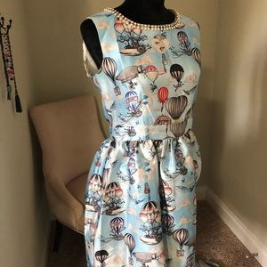 Unique print dress